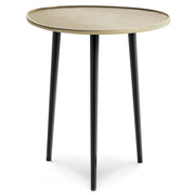 Tanner - Metal Side Table - Gold - R&R Furniture Gallery (Fountain Valley, CA)
