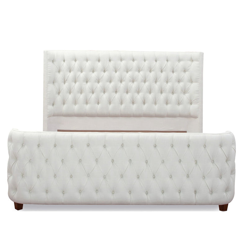 Brooklyn - Tufted Panel Bed Headboard And Footboard Set - R&R Furniture Gallery (Fountain Valley, CA)