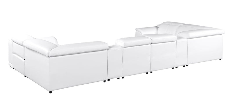 9762 - 8-Piece U-Shaped Sectional Sofa With 2 Power Recliners
