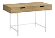 Computer Desk For Home Office, Storage Drawers, Marble Look Contemporary & Modern - R&R Furniture Gallery (Fountain Valley, CA)