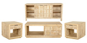 Laguna - 64" Console - Bleached Natural - R&R Furniture Gallery (Fountain Valley, CA)