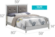 Padded Headboard Bed - R&R Furniture Gallery (Fountain Valley, CA)
