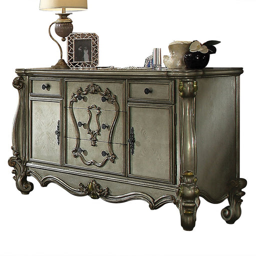 Versailles - Dresser - Antique Platinum Finish - R&R Furniture Gallery (Fountain Valley, CA)