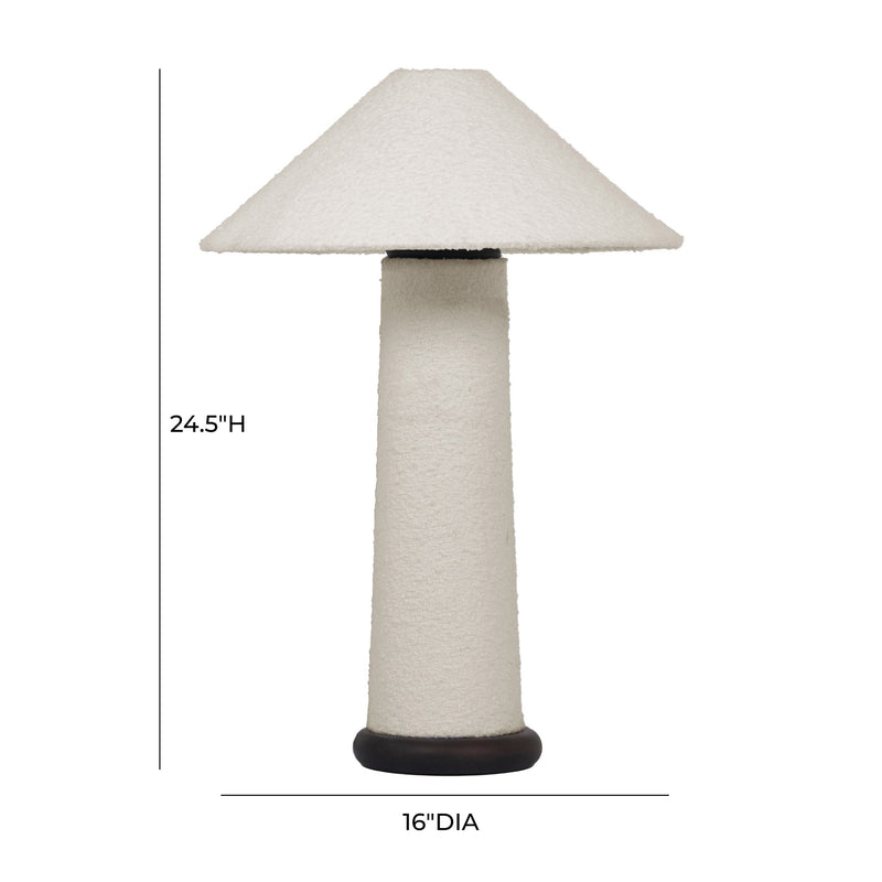 Faith - Table Lamp - White - R&R Furniture Gallery (Fountain Valley, CA)