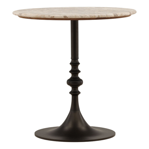 Marbella - Bistro Table - Beige And Black Bronze