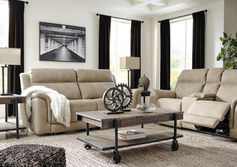 Next-Gen Durapella - Reclining Power Sofa - R&R Furniture Gallery (Fountain Valley, CA)