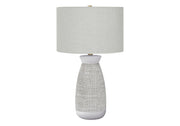 Lighting, Table Lamp, Ceramic, Contemporary - Gray - R&R Furniture Gallery (Fountain Valley, CA)