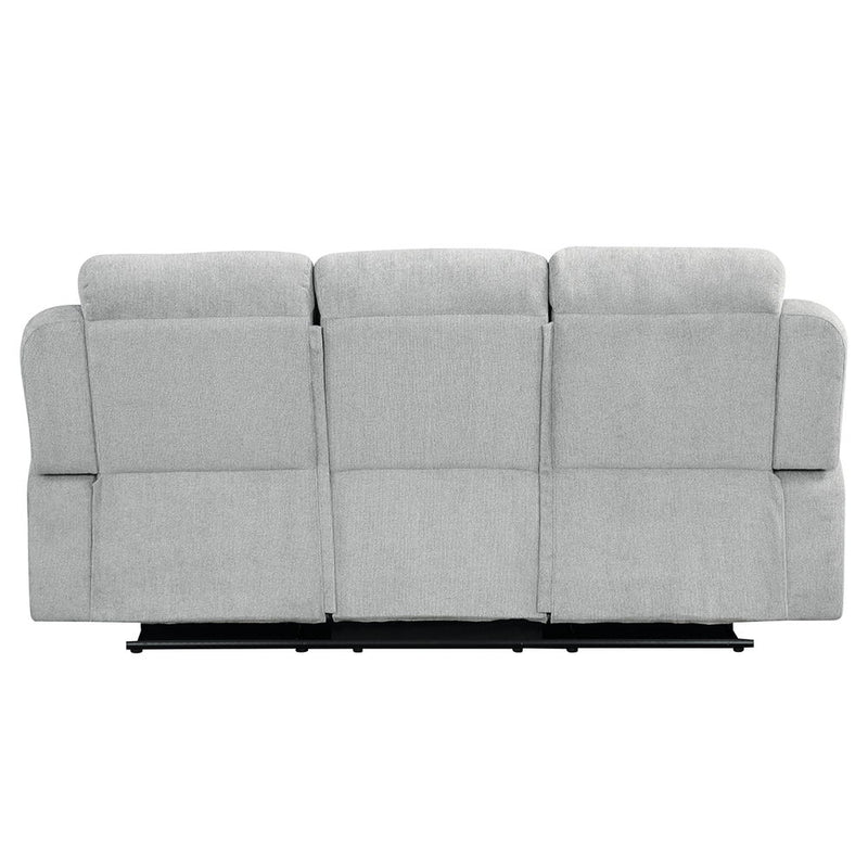 Galya - Motion Sofa - Light Gray Chenille - R&R Furniture Gallery (Fountain Valley, CA)