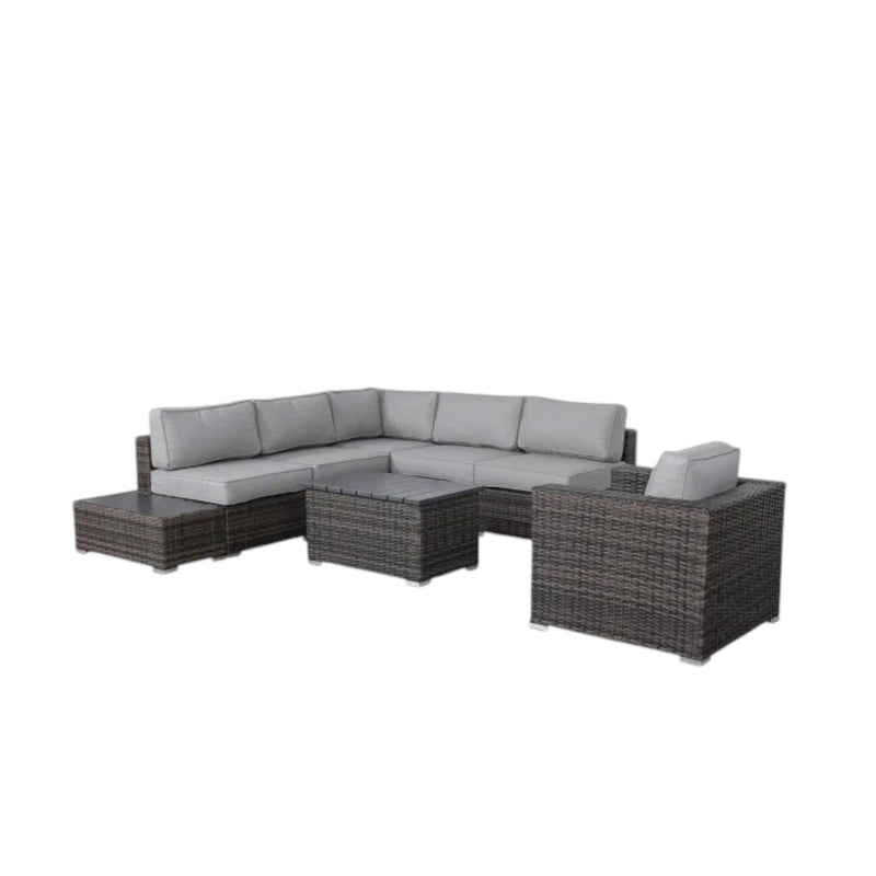 Stylish Entertainment Sectional Set, Outdoor Living - R&R Furniture Gallery (Fountain Valley, CA)