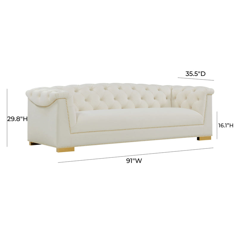 Farah - Velvet Sofa - R&R Furniture Gallery (Fountain Valley, CA)