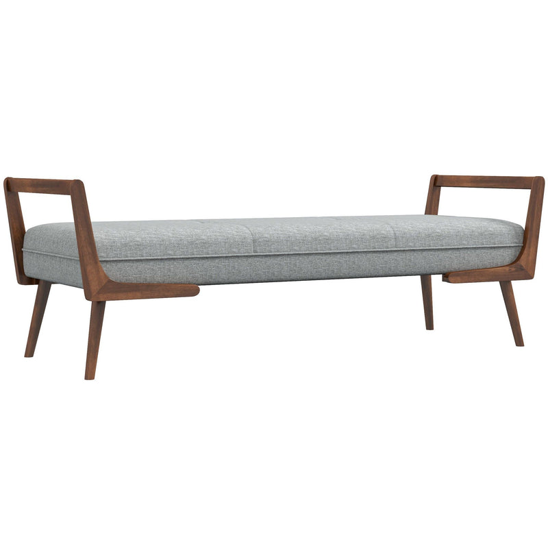 Cora - Bench - Gray - R&R Furniture Gallery (Fountain Valley, CA)