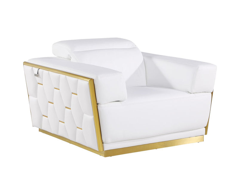 1111 - 3-Piece Sofa Set With Adjustable Headrest