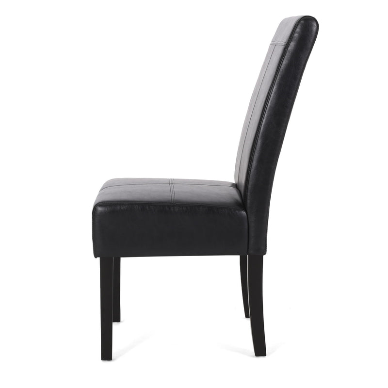 Pertica - Dining Upholstered Armless Chairs (Set of 2) - R&R Furniture Gallery (Fountain Valley, CA)