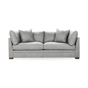 Classic Home Audrey stationary sofa with plush fabric upholstery, featuring a modern design and comfortable seating.