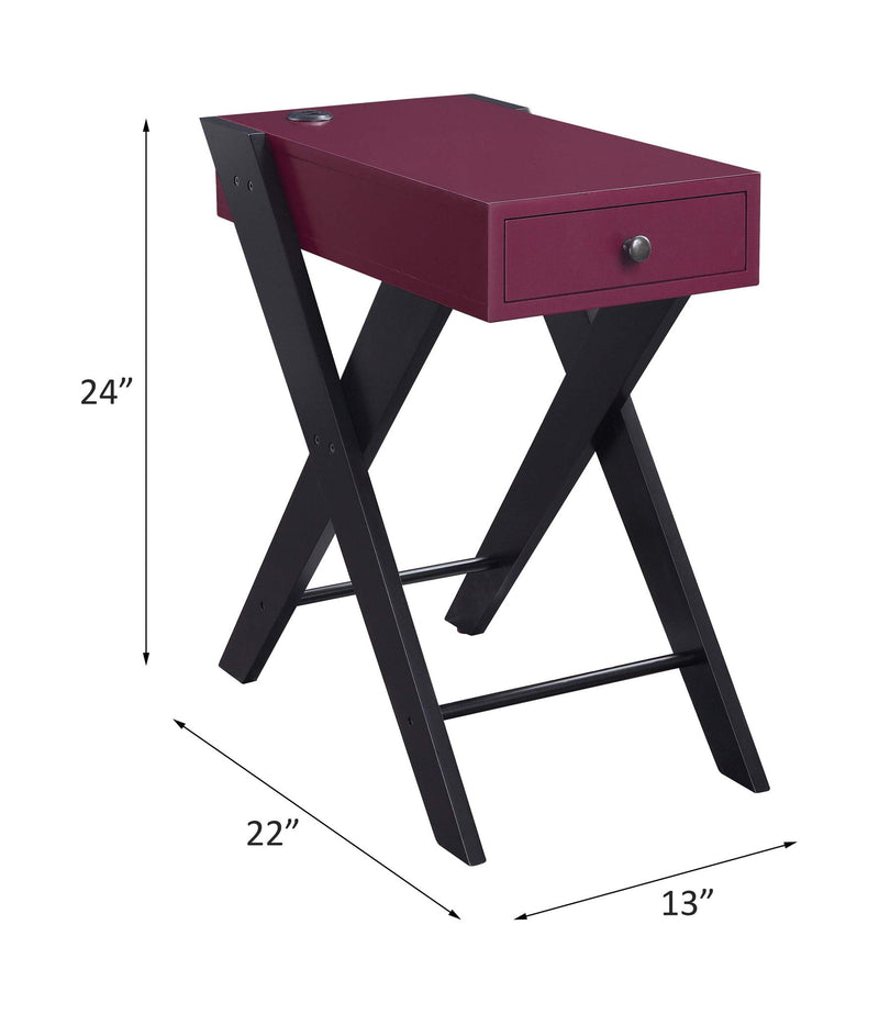 Fierce - Accent Table (USB Charging Dock) - R&R Furniture Gallery (Fountain Valley, CA)