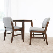 Caldwell - Dining Chair (Set of 2) - Light Gray - R&R Furniture Gallery (Fountain Valley, CA)
