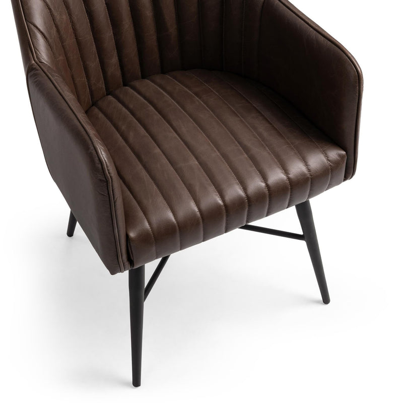 Leon - Leather Dining Chair