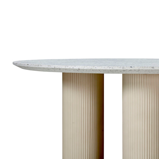 Parcino - Concrete Indoor / Outdoor Dining Table - Terrazzo - R&R Furniture Gallery (Fountain Valley, CA)