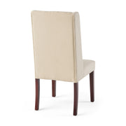 Sophisticated Tufted Dining Chair With High Back Design - R&R Furniture Gallery (Fountain Valley, CA)