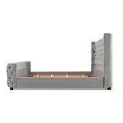 Brooklyn - Tufted Panel Bed Headboard And Footboard Set - R&R Furniture Gallery (Fountain Valley, CA)