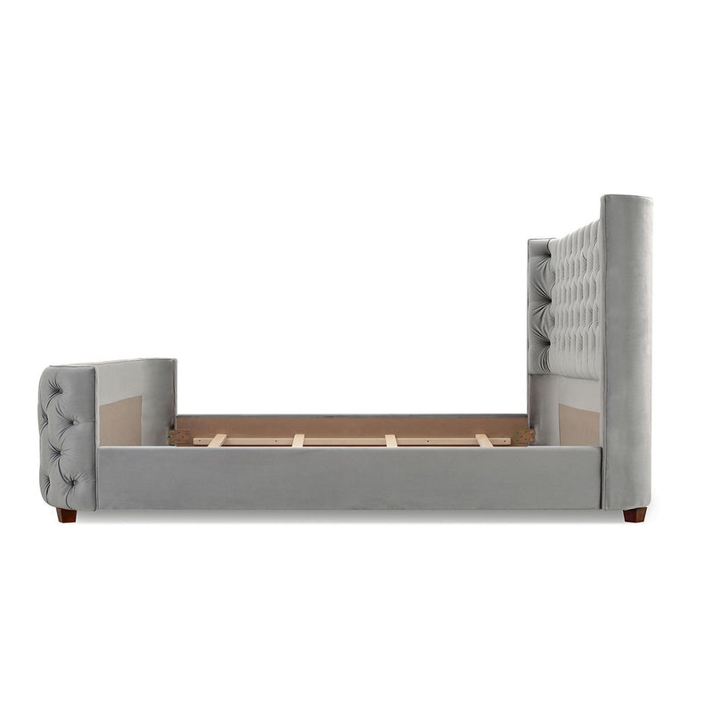 Brooklyn - Tufted Panel Bed Headboard And Footboard Set - R&R Furniture Gallery (Fountain Valley, CA)