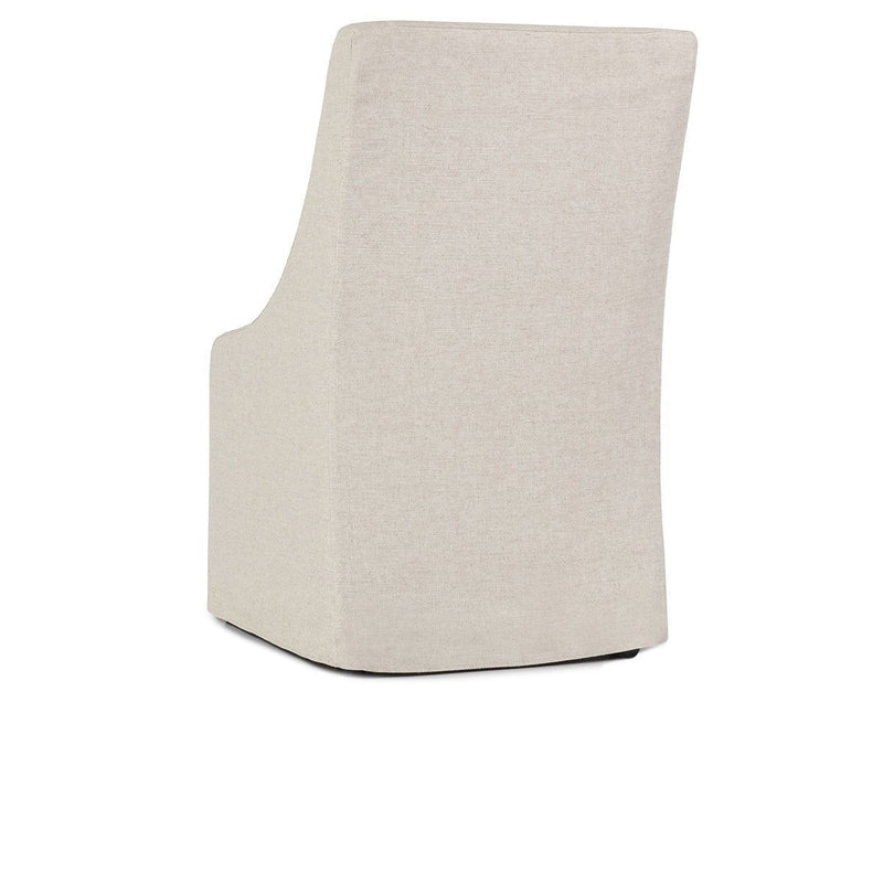 Warwick - Upholstered Rolling Dining Chair - R&R Furniture Gallery (Fountain Valley, CA)