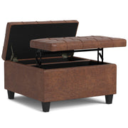 Harrison - Large Coffee Table Storage Ottoman - R&R Furniture Gallery (Fountain Valley, CA)