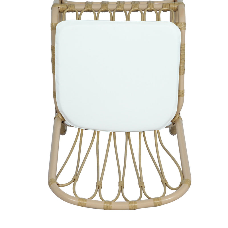 Outdoor Wicker Dining Chairs With Washable Cushion (Set of 2) - R&R Furniture Gallery (Fountain Valley, CA)
