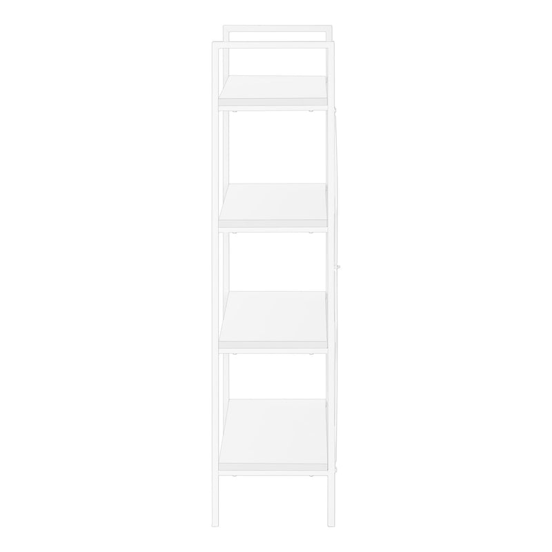 Bookshelf, Bookcase, 4 Tier, Office, Bedroom, Contemporary, Modern - R&R Furniture Gallery (Fountain Valley, CA)