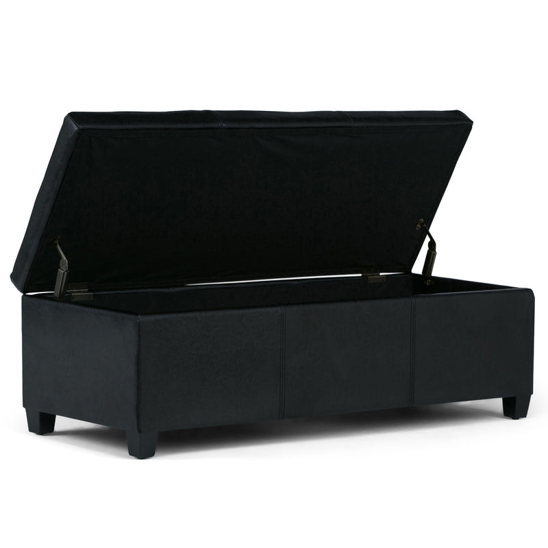 Avalon - Multifunctional Storage Ottoman Bench - R&R Furniture Gallery (Fountain Valley, CA)