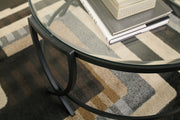 Tarrin - Occasional Table Set (Set of 3) - Black - R&R Furniture Gallery (Fountain Valley, CA)