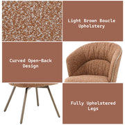 Lidi - Side Chair (Set of 2) - Rust Orange - R&R Furniture Gallery (Fountain Valley, CA)