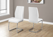 Dining Chair, Side Upholstered For Dining Room, Contemporary & Modern (Set of 2) - R&R Furniture Gallery (Fountain Valley, CA)