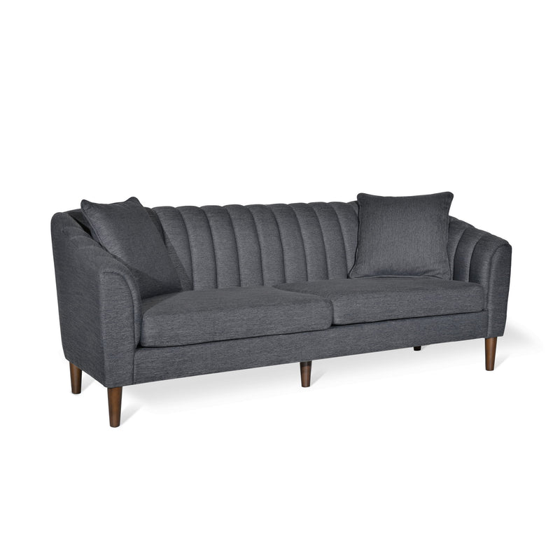 Contemporary 3 Seater Sofa With Accents - R&R Furniture Gallery (Fountain Valley, CA)