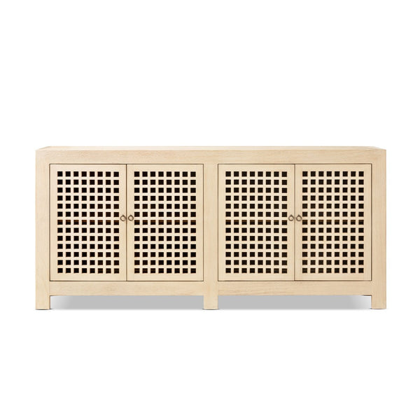 Alden - 4 Door Cabinet - White
