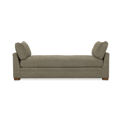 Classic Home Audrey daybed with wooden frame and plush cushions, featuring a cozy, elegant design for living room or guest space.