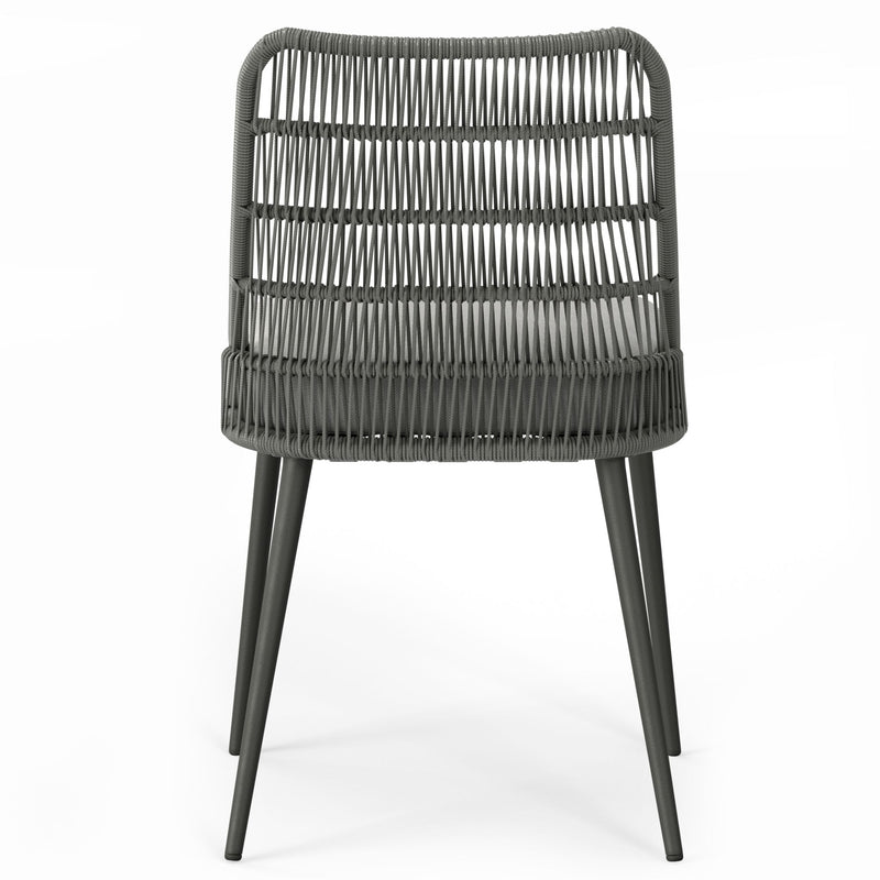 Beachside - Outdoor Dining Chair (Set of 2) - Gray - R&R Furniture Gallery (Fountain Valley, CA)
