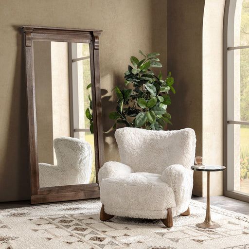 Fabiana - Round Accent Table - Brass - R&R Furniture Gallery (Fountain Valley, CA)
