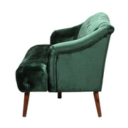 Comfy 3 Seat Sofa With Wooden Legs, For Living Room And Study - R&R Furniture Gallery (Fountain Valley, CA)