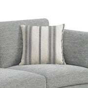 Loveseat Sofa With Upholstery - Gray - R&R Furniture Gallery (Fountain Valley, CA)