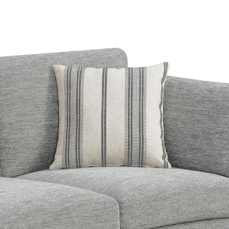 Loveseat Sofa With Upholstery - Gray - R&R Furniture Gallery (Fountain Valley, CA)