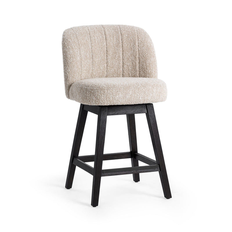 Della - Swivel Counter Stool - R&R Furniture Gallery (Fountain Valley, CA)