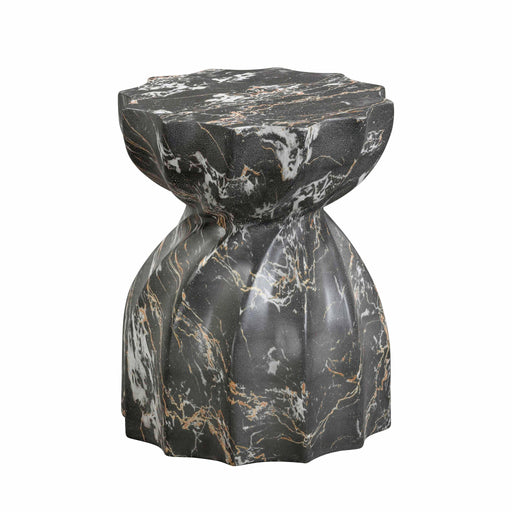 Turin - Faux Marble Indoor / Outdoor Concrete Stool - R&R Furniture Gallery (Fountain Valley, CA)