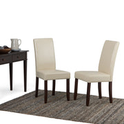 Acadian - Upholstered Parson Dining Chair (Set of 2) - R&R Furniture Gallery (Fountain Valley, CA)