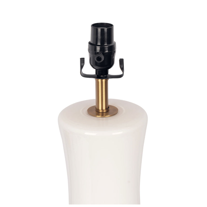 Cascade - Lamp Base Table Lamp - Beige / Gold / White - R&R Furniture Gallery (Fountain Valley, CA)