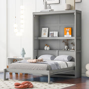Murphy Wall Bed With Shelves, Space Saving - R&R Furniture Gallery (Fountain Valley, CA)