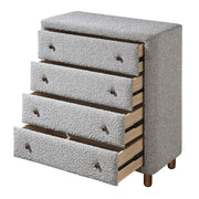 Cleo - Chest - Gray Boucle - R&R Furniture Gallery (Fountain Valley, CA)