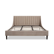 Aspen - Vertical Tufted Modern Headboard Platform Bed Set - R&R Furniture Gallery (Fountain Valley, CA)
