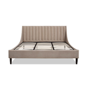 Aspen - Vertical Tufted Headboard Platform Bed