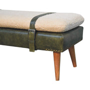 Buffalo - Hide Bench - R&R Furniture Gallery (Fountain Valley, CA)